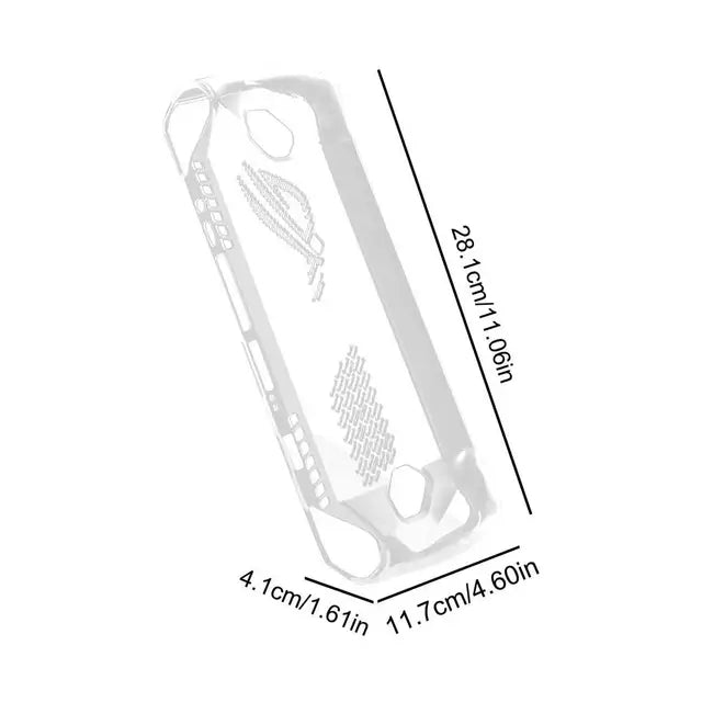 Case Game Console Clear TPU Protective Shell Back Cover