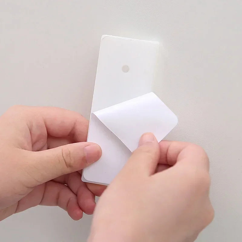 Self-Adhesive Desktop Socket Fixer Hanging Power Strip Cable Organizer