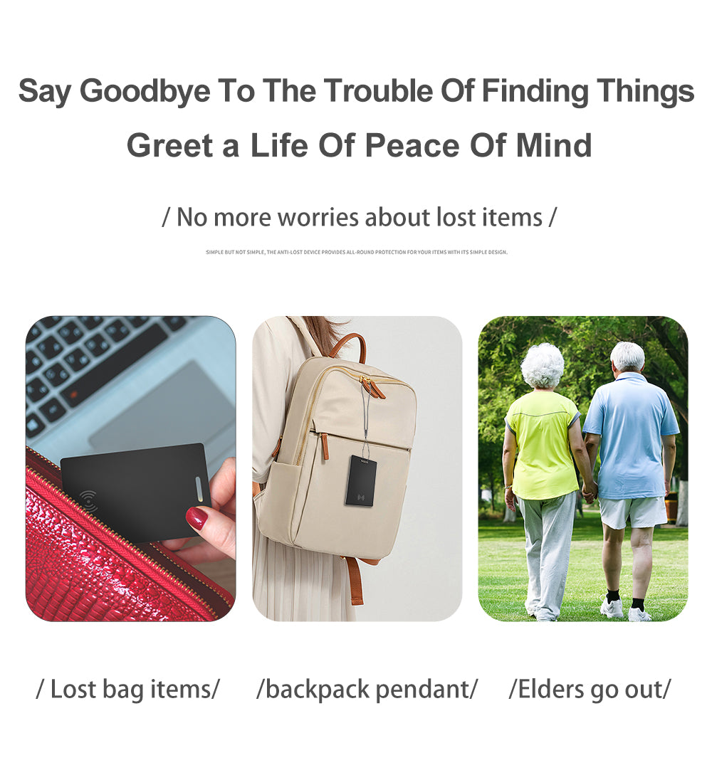 Wallet Tracking Card Ultra-thin GPS Location