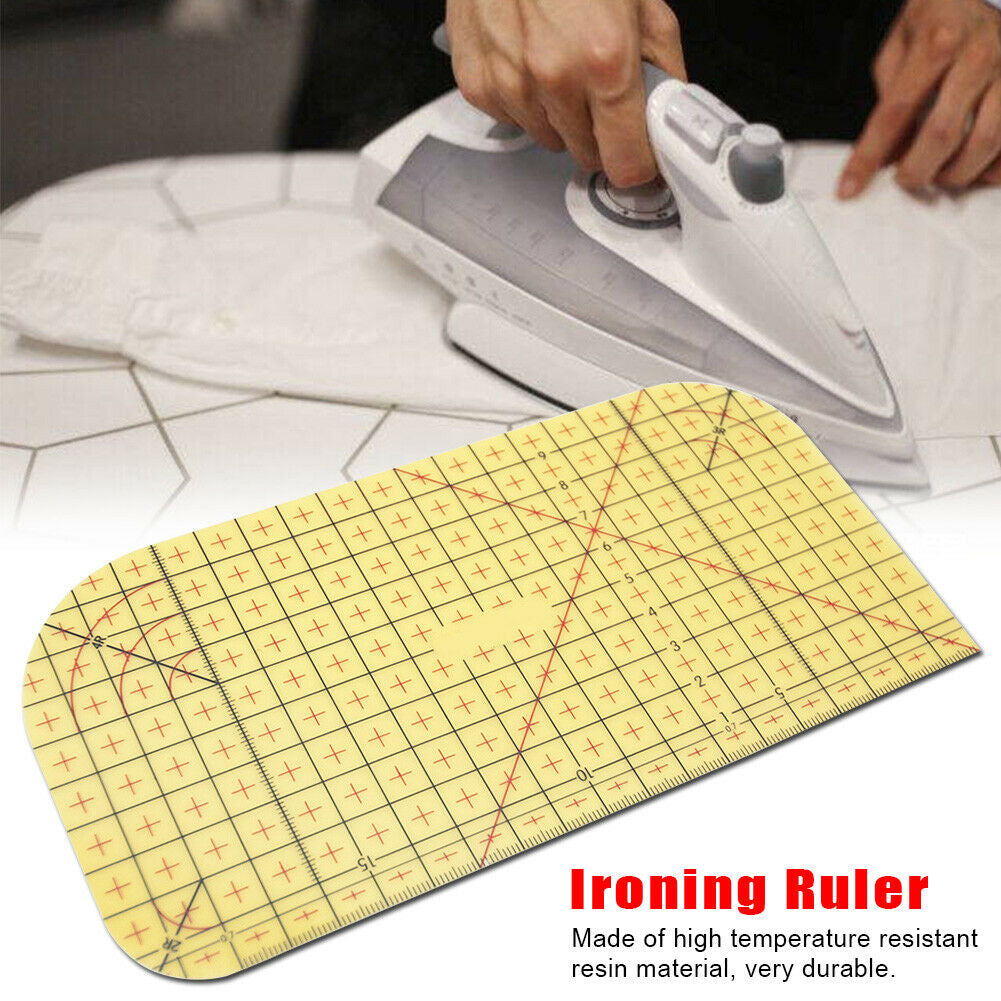 1/2pcs DIY Hot Ironing Ruler Sewing Tools Patch