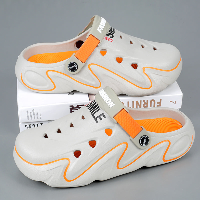 Men Sandals Slippers Outdoor Beach Comfortable Soft Clogs Design Mens