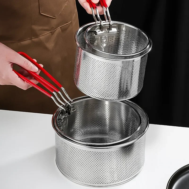 Stainless Steel Fried Mesh Kitchen Fry Basket