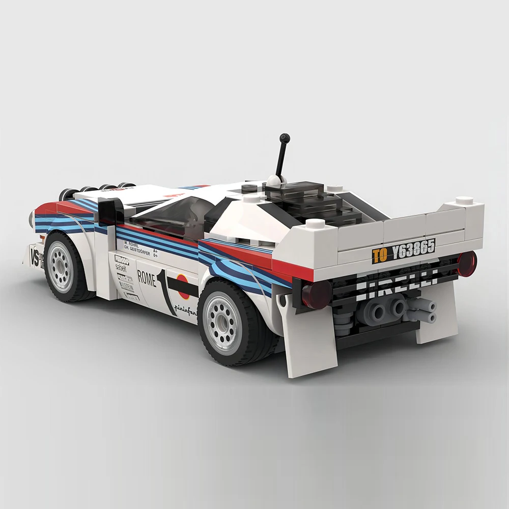 244PCS MOC Lancia Rally 037 Martini Racing - Winner Rallye