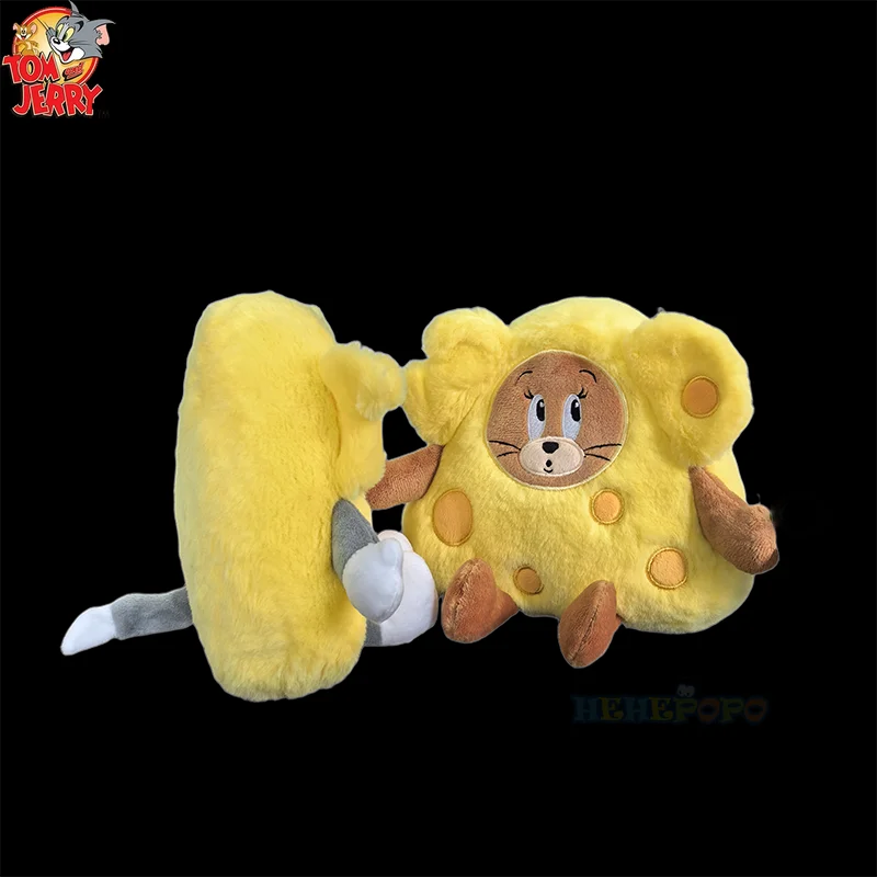16cm Tom and Jerry Cute Cheese Plush Doll Soft Comfortable Peluche Toy