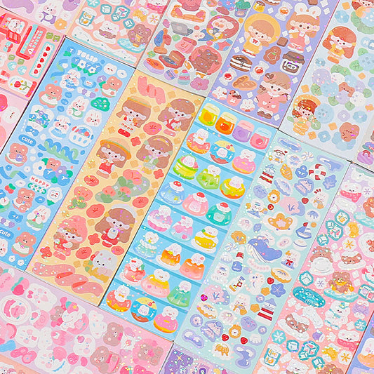 20Pcs Kawaii Stickers for Kids