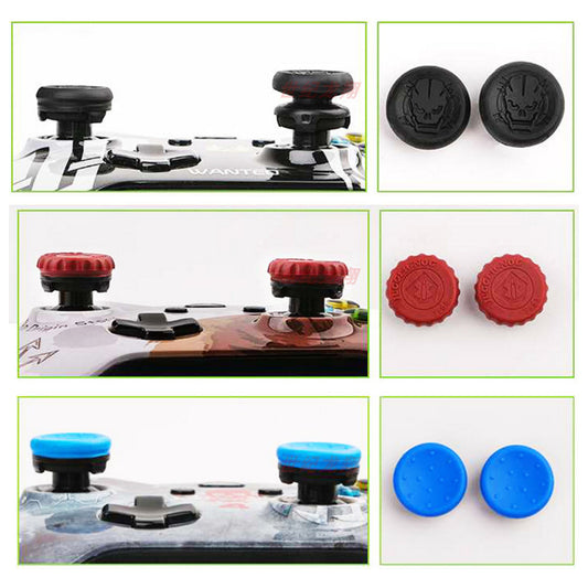 2pcs/set Video Games Silicone Thumb Grip For Playstation