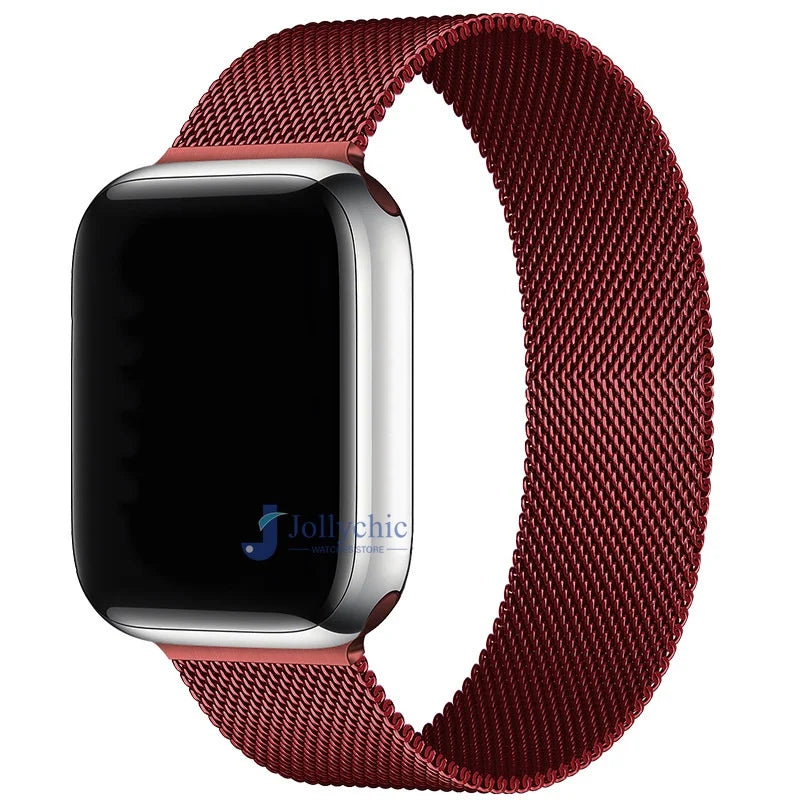 Magnetic Loop Strap For Apple watch Band 44mm