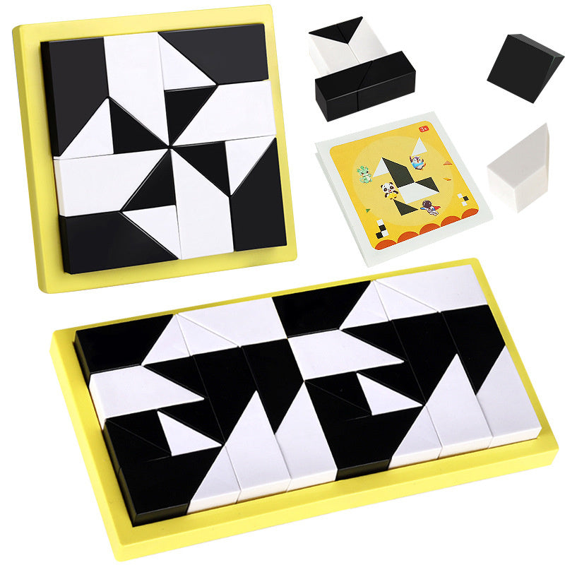 DIY Hide Building Blocks Puzzle Toy