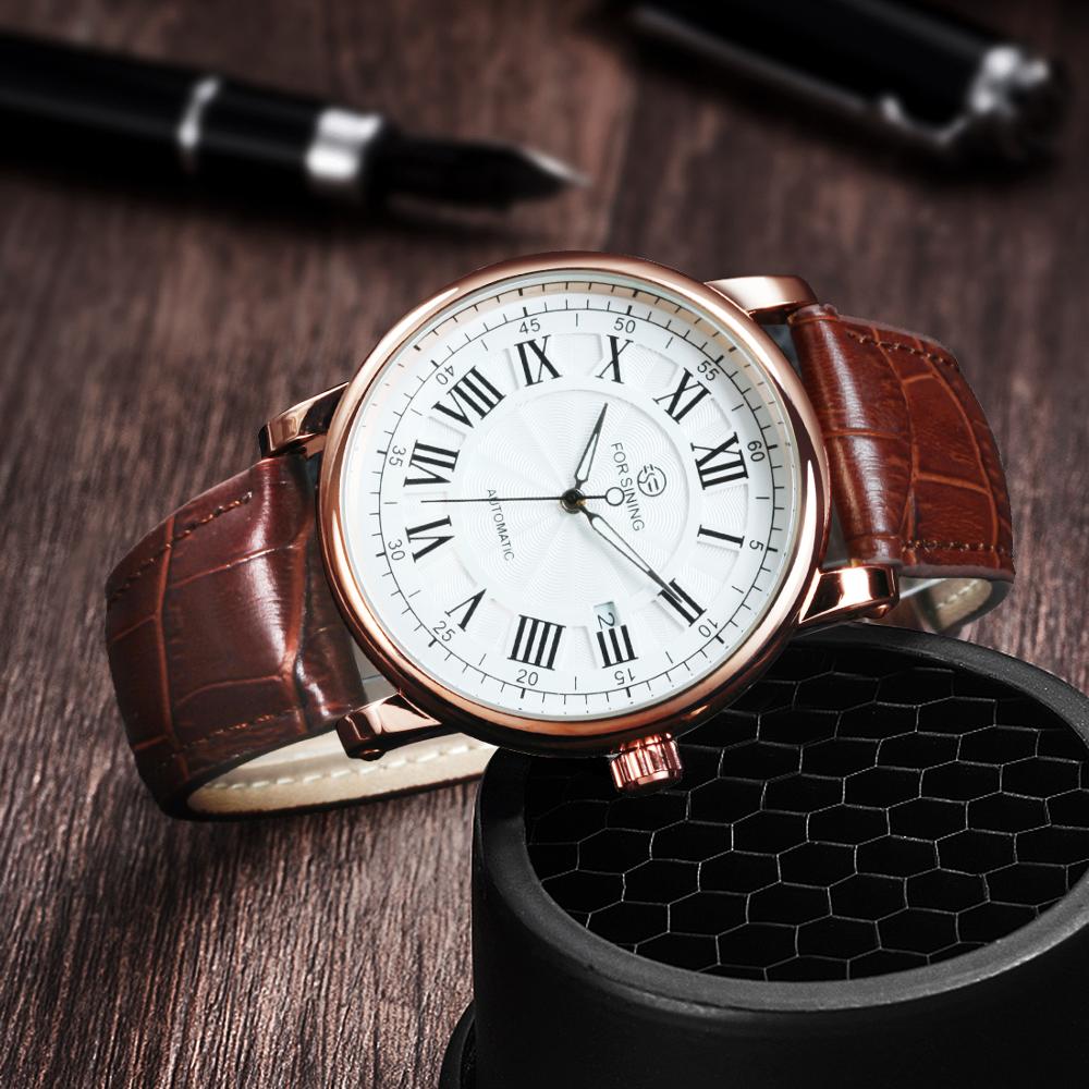 Forsining Classic Retro Automatic Mens Watch
