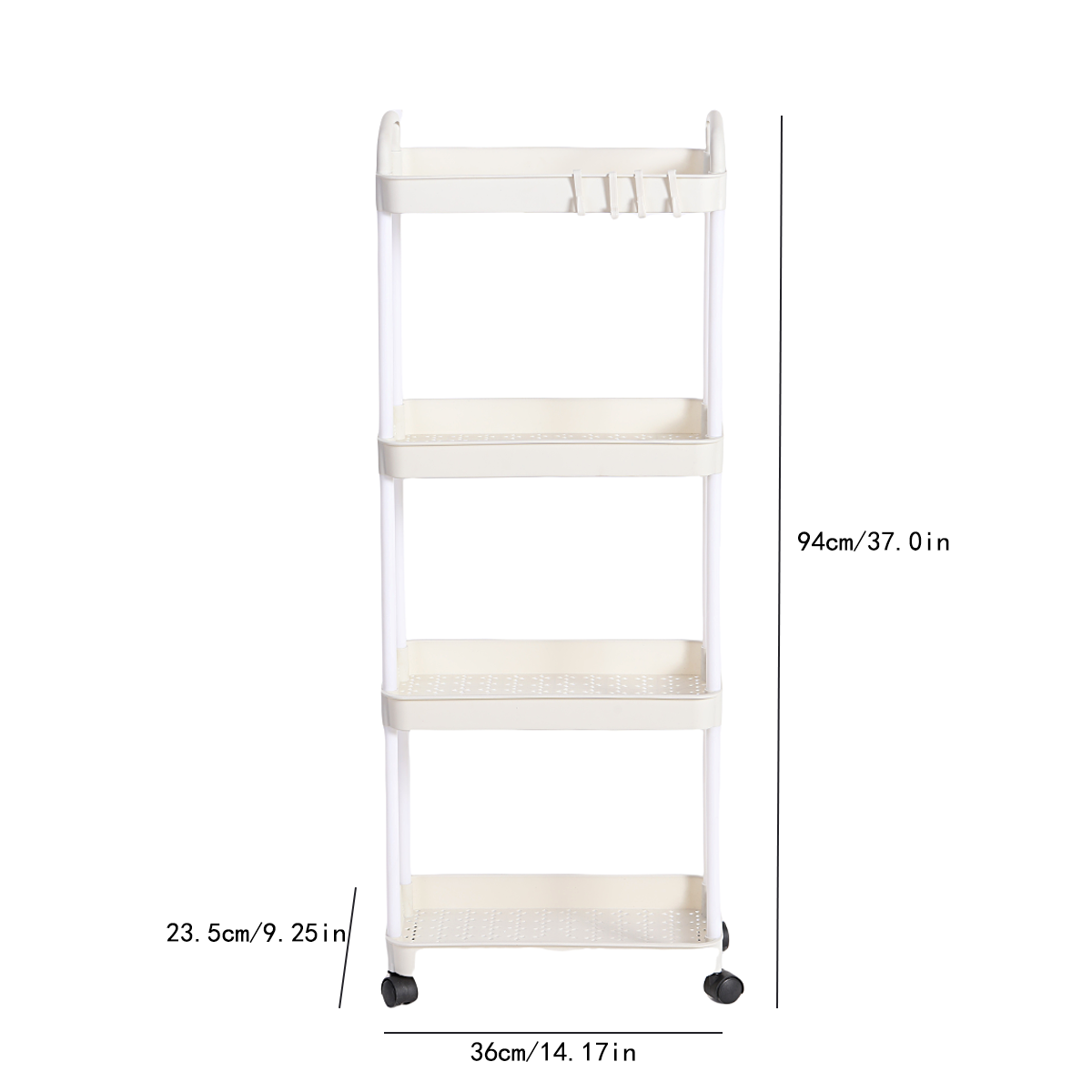 Household Multi-layer Small Cart Storage Rack