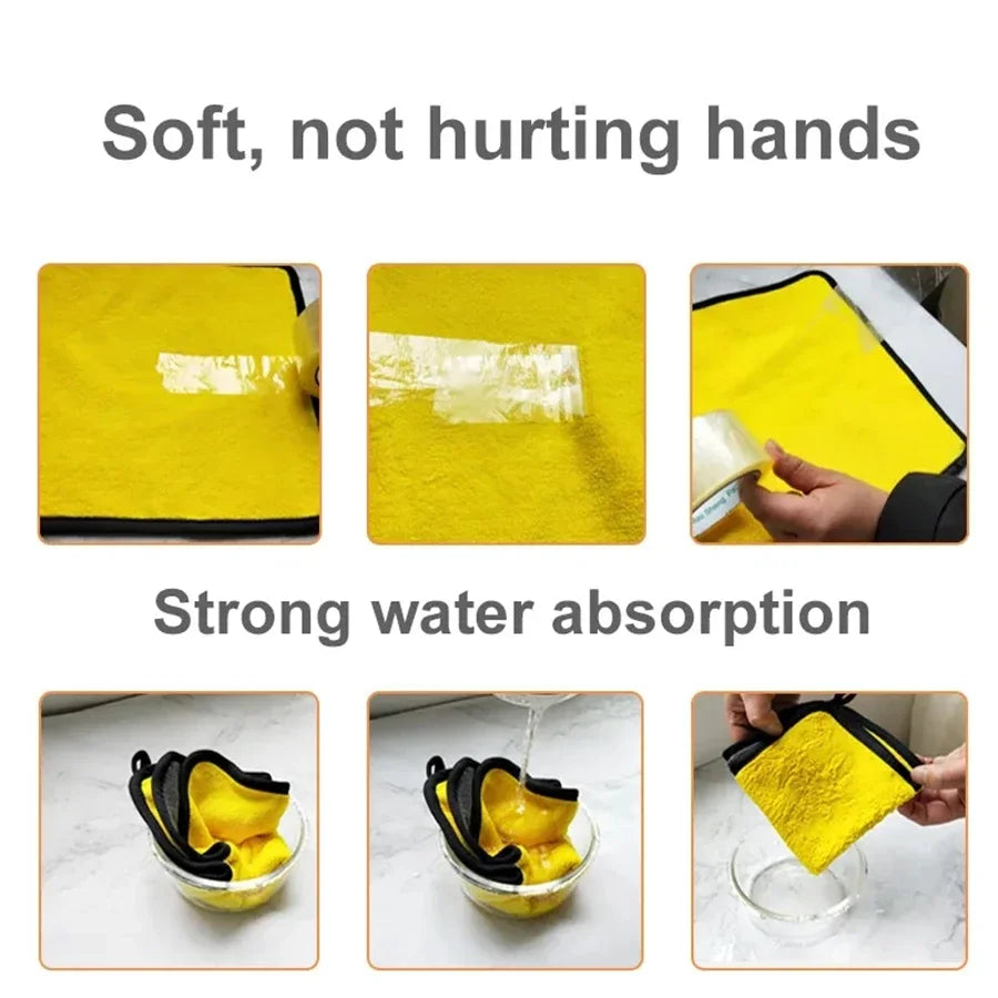 1pc Car Cleaning Cloth Professional Cleaning Car Wiping
