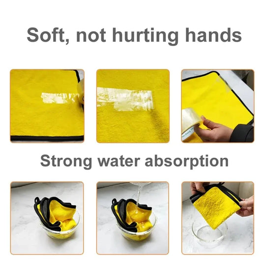1pc Car Cleaning Cloth Professional Cleaning Car Wiping