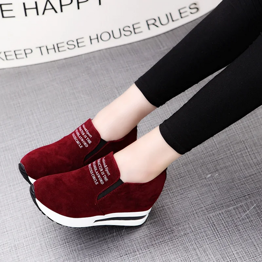 Women Sneakers Leisure Platform Breathable Zapatos De Mujer