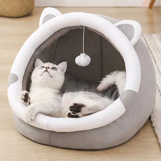 Cute Cat Bed for Indoor Small and Large Cats Dog