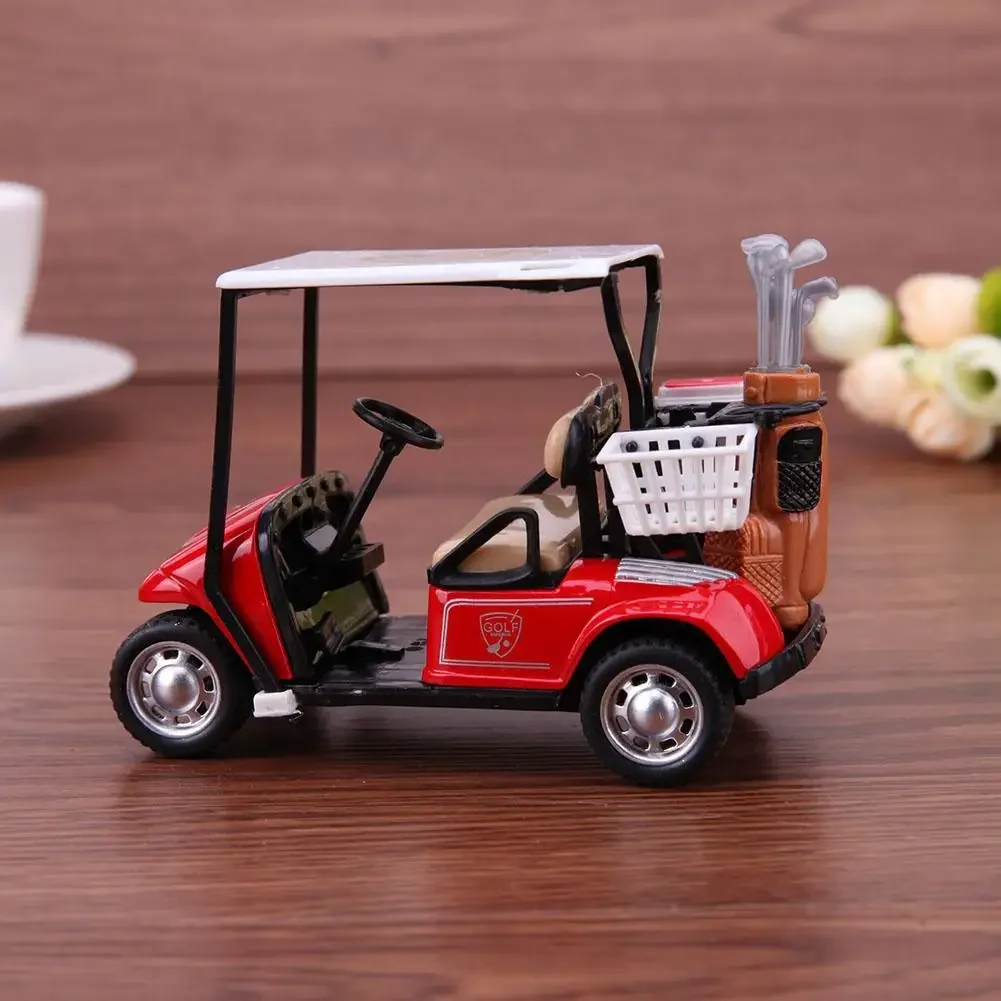 Car Mini Pullback Action Golf Cart Model Kids Toy