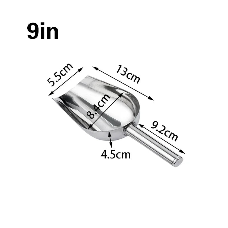 Stainless-Steel Ice Cube Scoop Bar Buffet Party