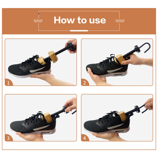 High Quality Wooden Shoe Trees Adjustable Shape For Women Men