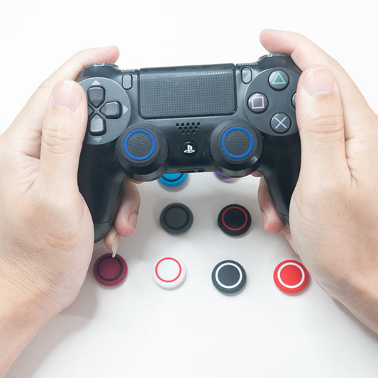 4pcs Soft Silicone Joystick Thumb Grips Protector Rocker Cap