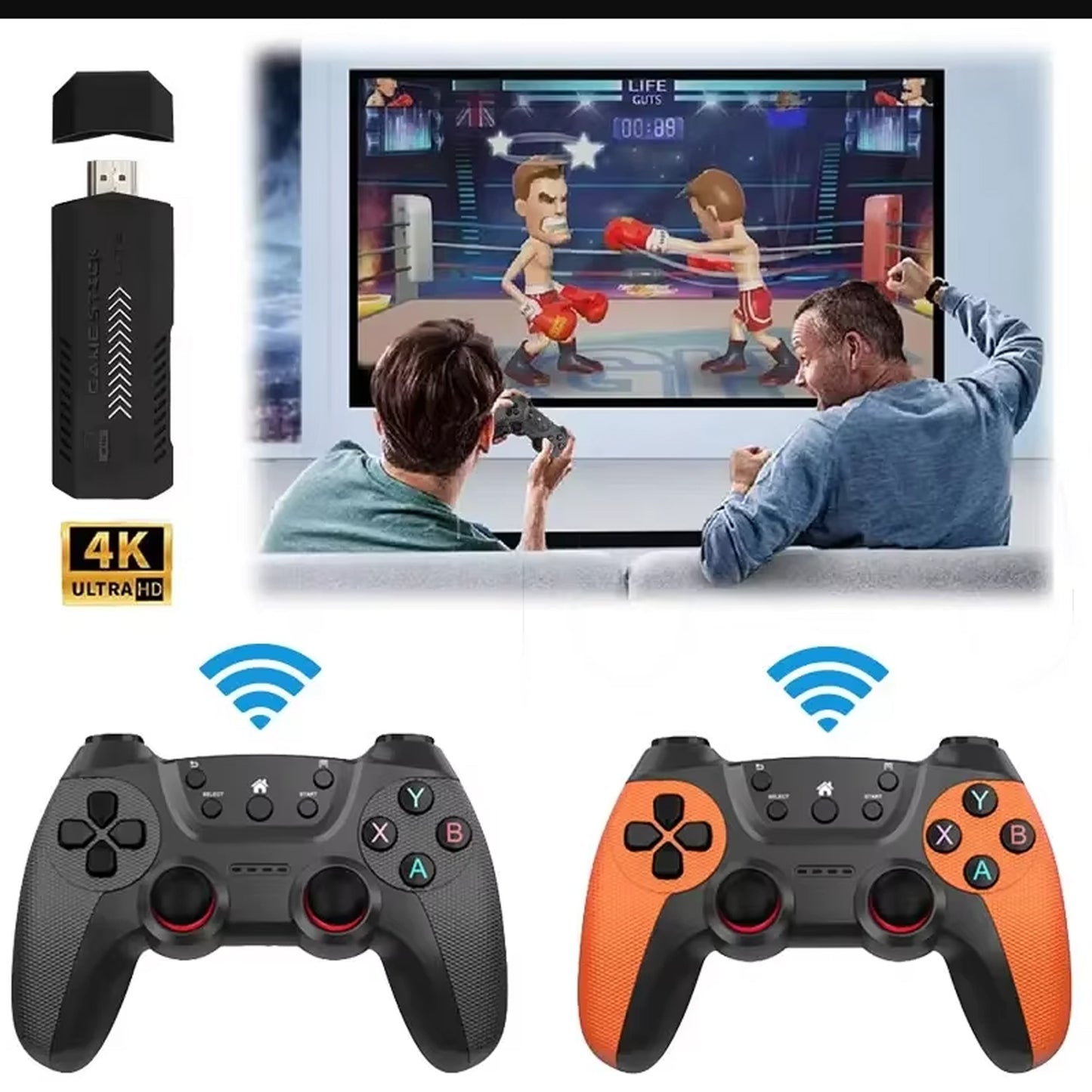 X2 Ultra Video Game Stick Console Or ONLY 2.4G Double Wireless Controller