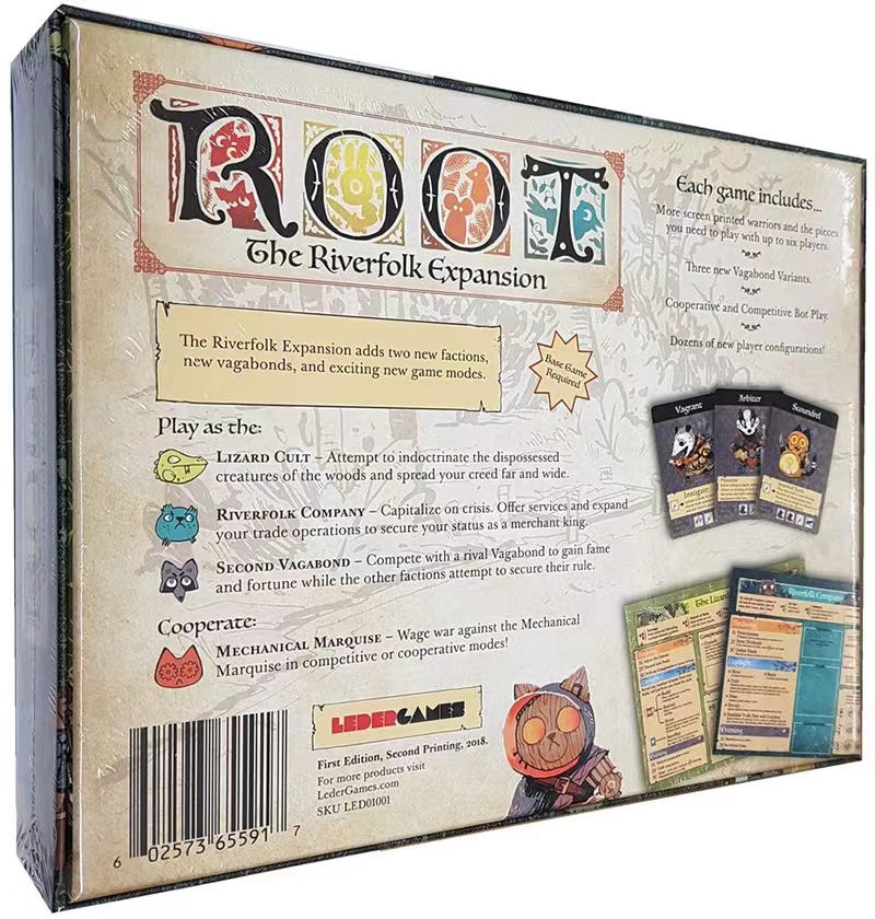 Leder Games Root card games