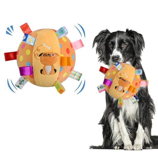 Interactive Ball Dog Toy for Aggressive Chewers Training Decompress Bite