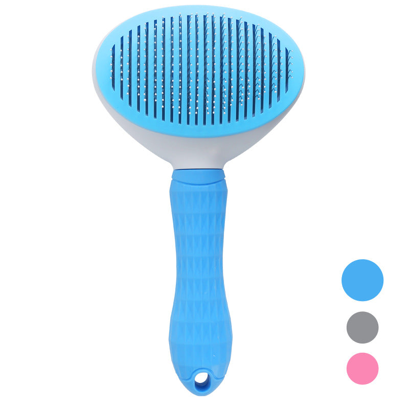 Self-cleaning Pet Hair Remove Comb Cat Slicker Brush Pet Hair Removal Comb
