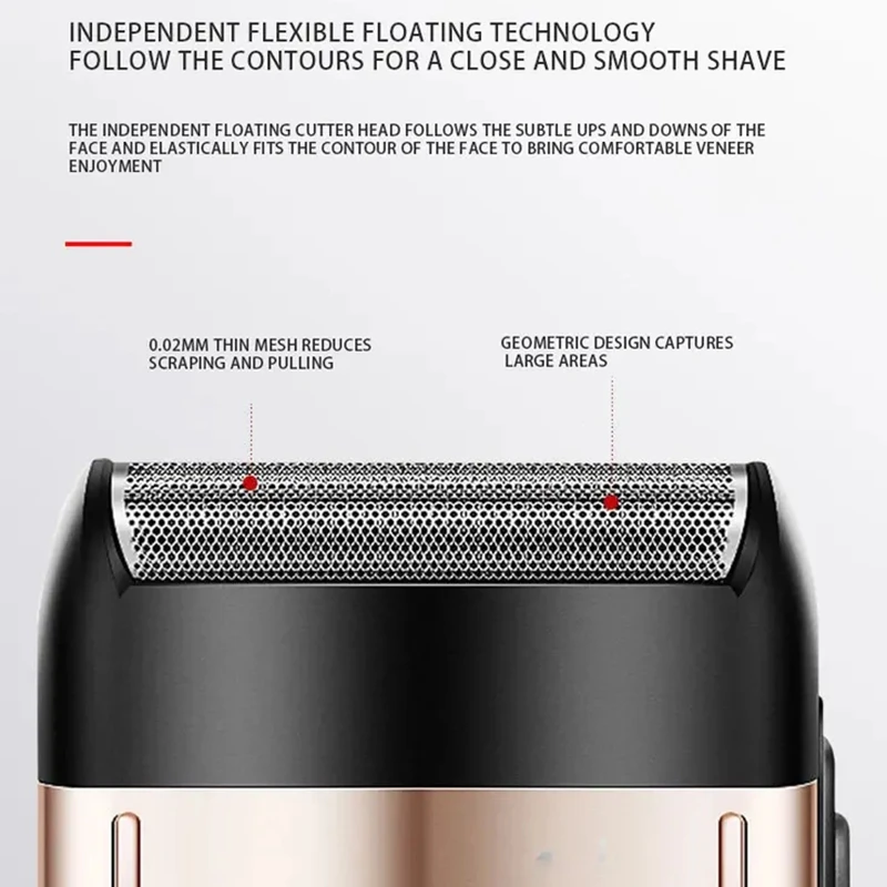 powerful rechargeable shaver for men