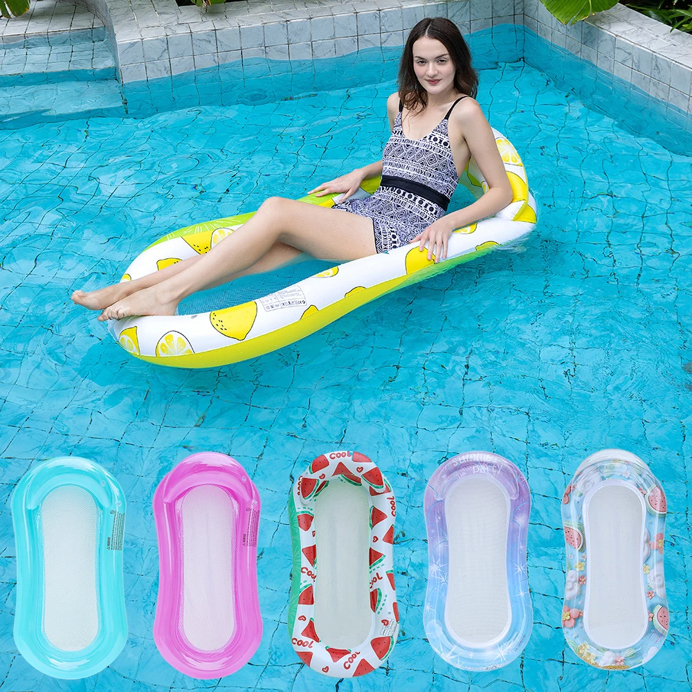 Inflatable Water Hammock Floats Bed
