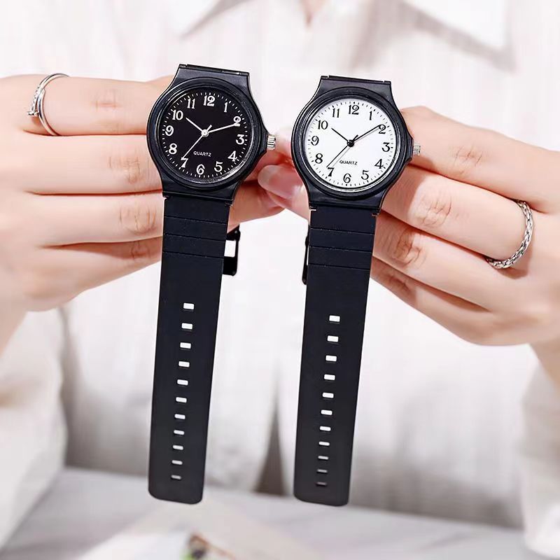 Exam Watch Silicone Strap Simple Women