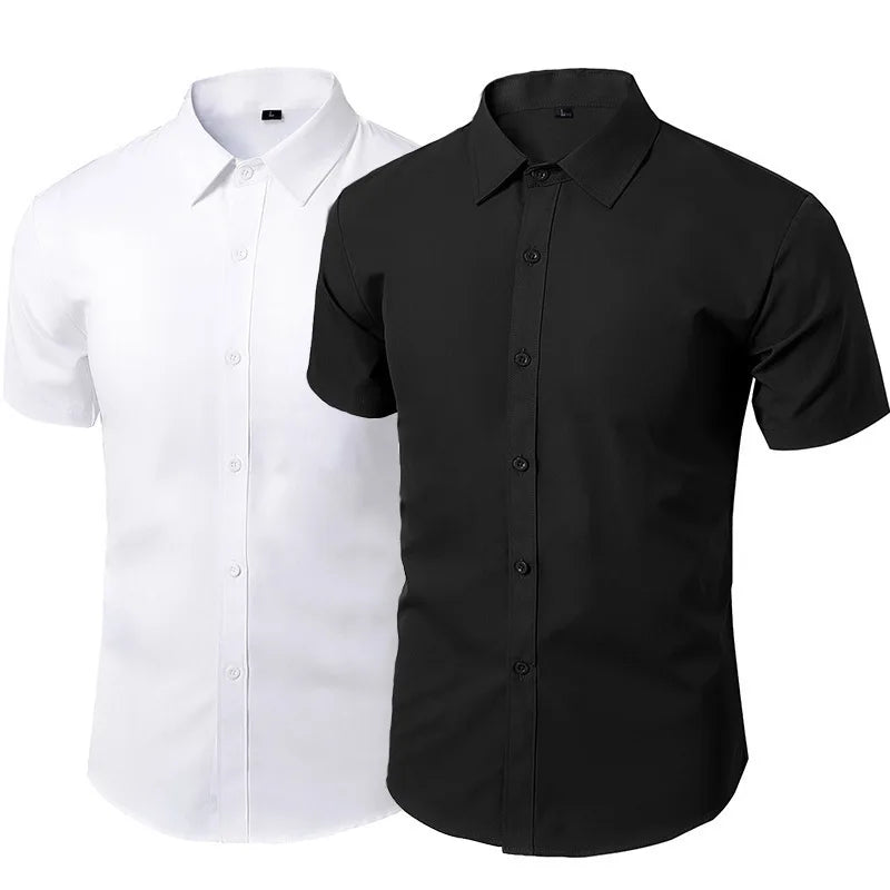Spring Fashion Casual Slim Fit Long Sleeve Shirt Young Men's Trendy