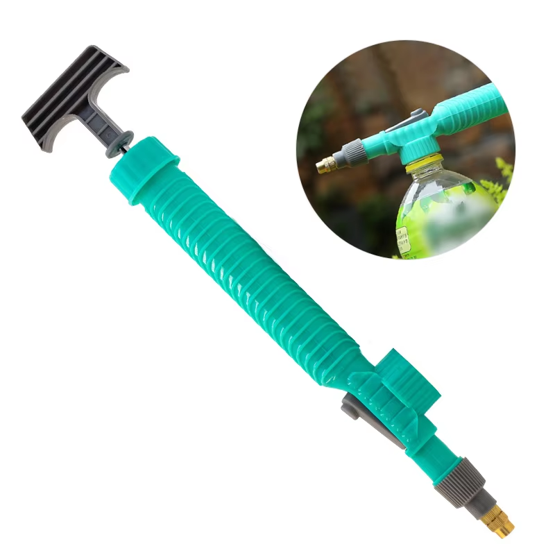 High Pressure Air Pump Manual Sprayer Adjustable Drink Bottle
