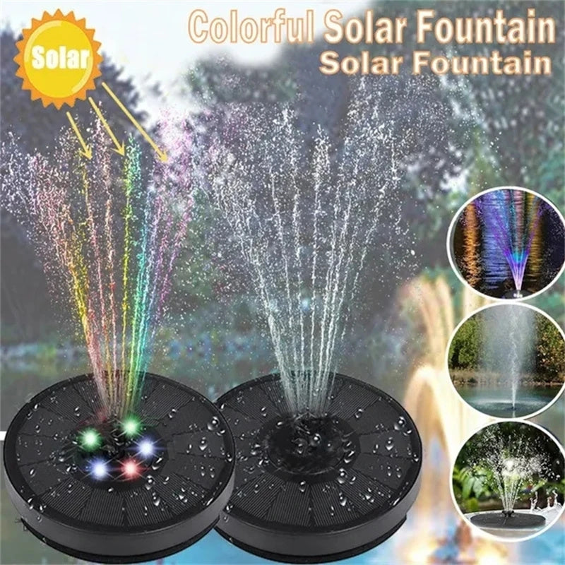Solar Fountain Pump Energy-saving Plants Watering Kit