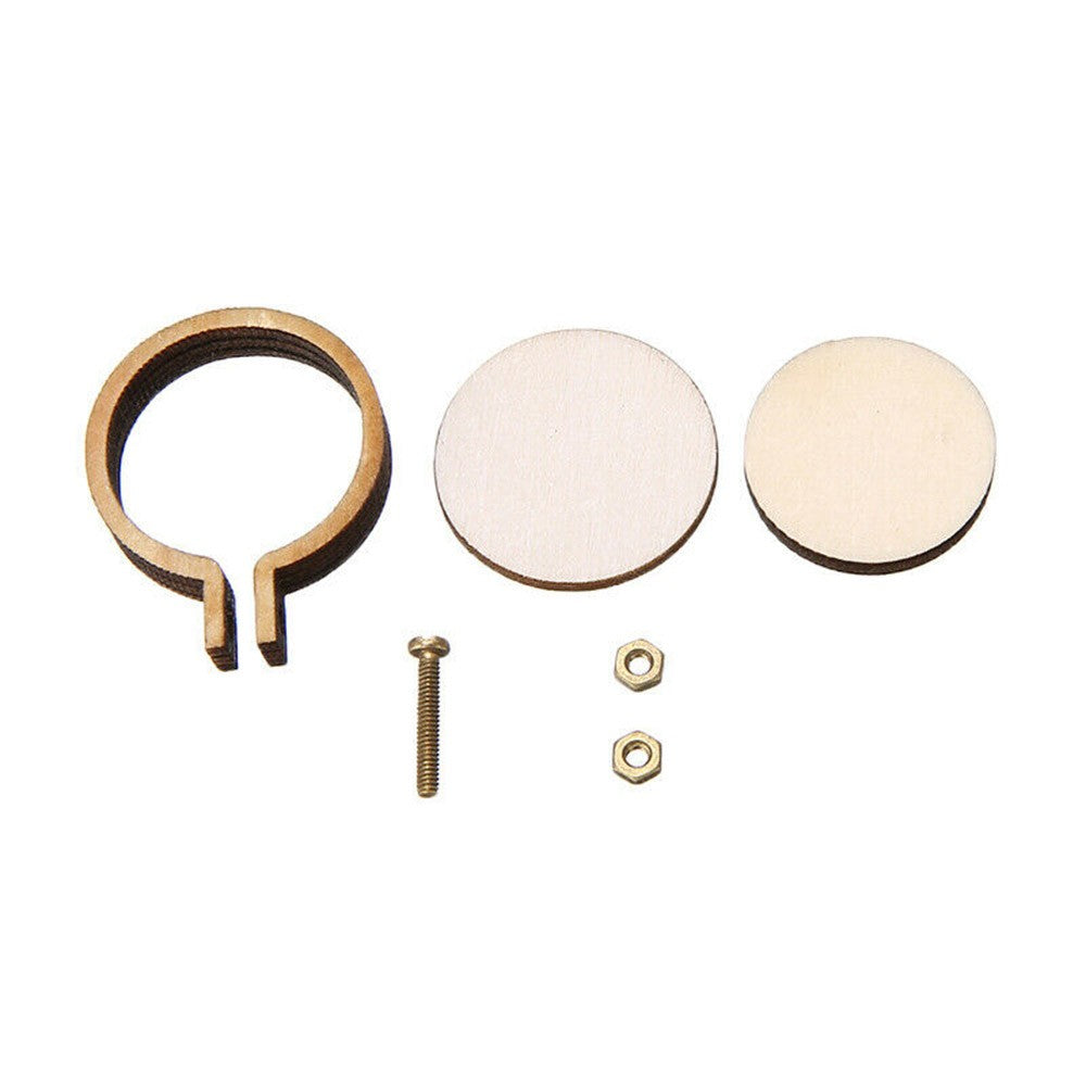 10Pcs/Set Wooden Mini Embroidery Hoop Ring