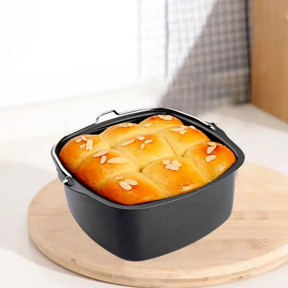 Air Fryer Non-stick Cake Baking Tray Basket