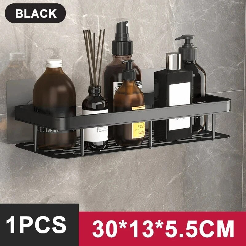 Bathroom Shelf Makeup Storage Organizer Shampoo Rack
