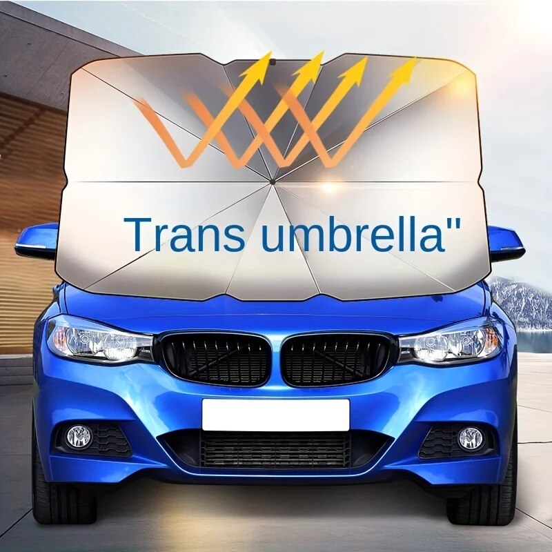 Car Front Windshield Sunshade Umbrella Summer Sun Protection