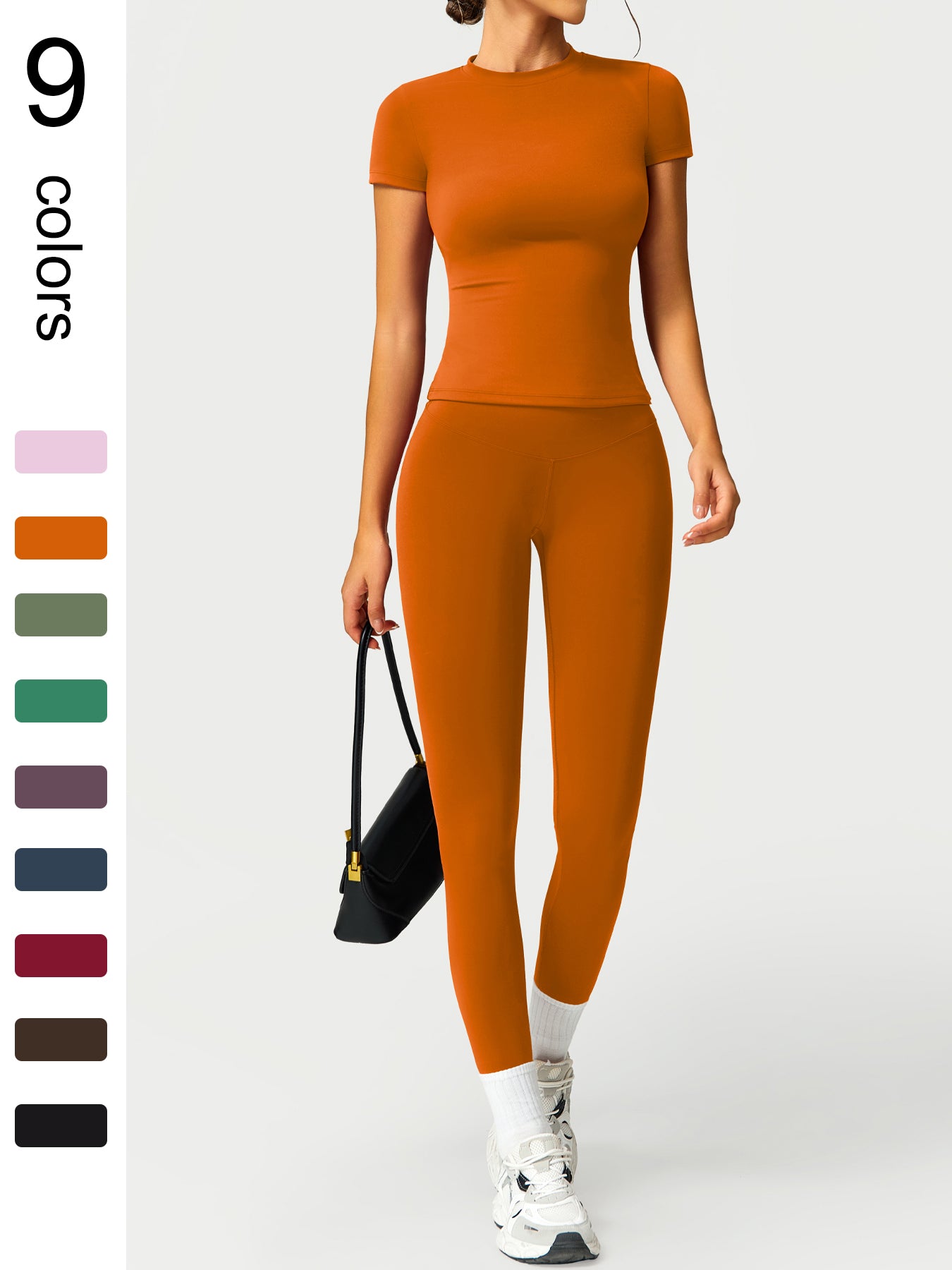 2PCS Yoga Suit Sports Set Women Quick-Drying Gym Set Women