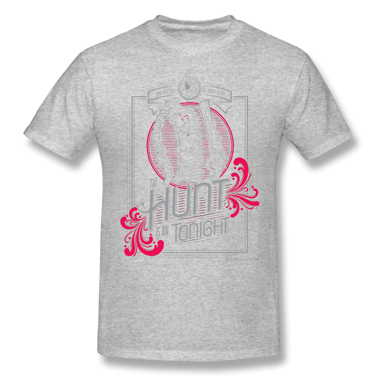 The Hunt T Shirt popular men's short sleeve men White