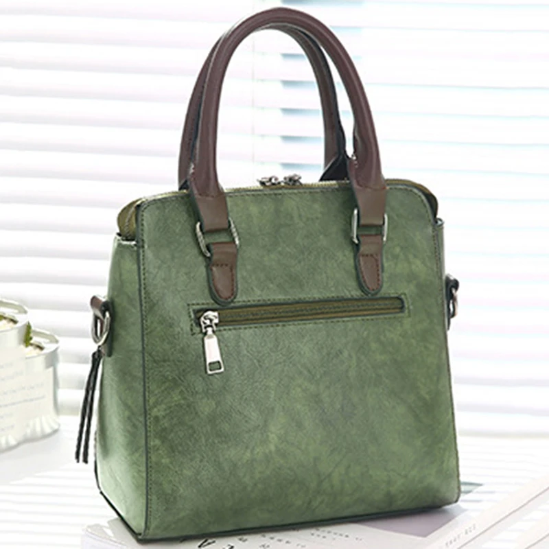 Vintage PU Leather Ladies HandBags Women