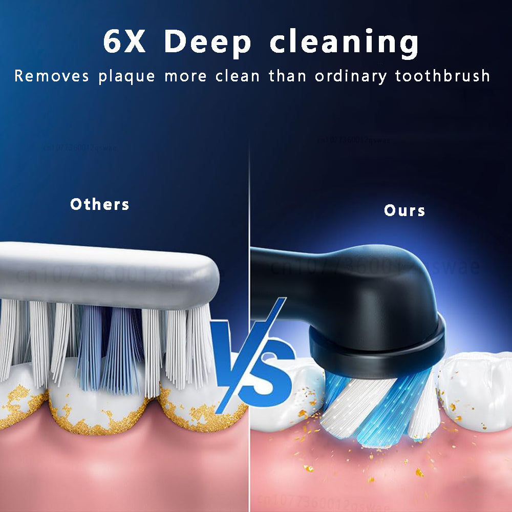 Electric Toothbrush Rotary Cleaning Teeth Brush Waterproof