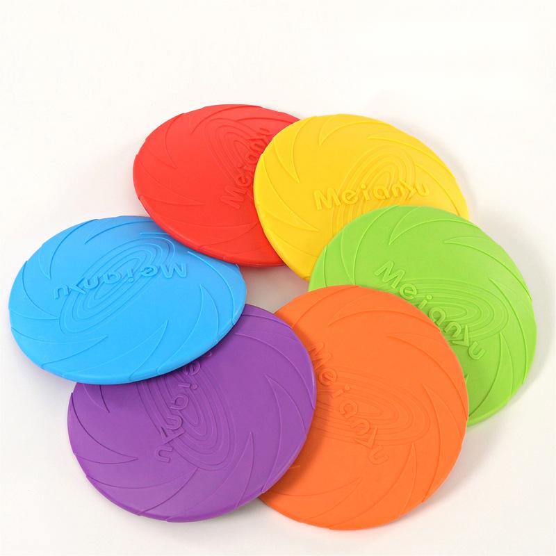 Flying Disc Toys For Dog Multifunction Pet Puppy Training Toys Outdoor