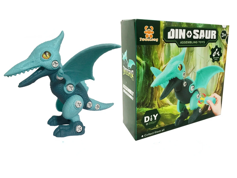 Bricks Toys Dinosaur Assemble Toy Develop Hand On Ability Educational