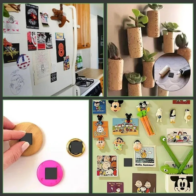 Self Adhesive Magnets Square Magnetic Sheets