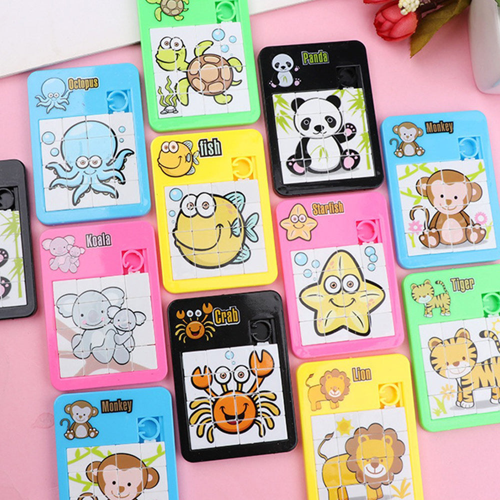 Number Learning Slide Puzzles For Kids