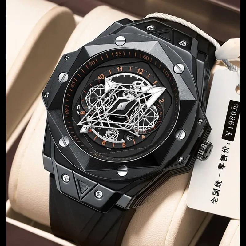 Men Watch Top Brand Luxury Sports Waterproof Quartz