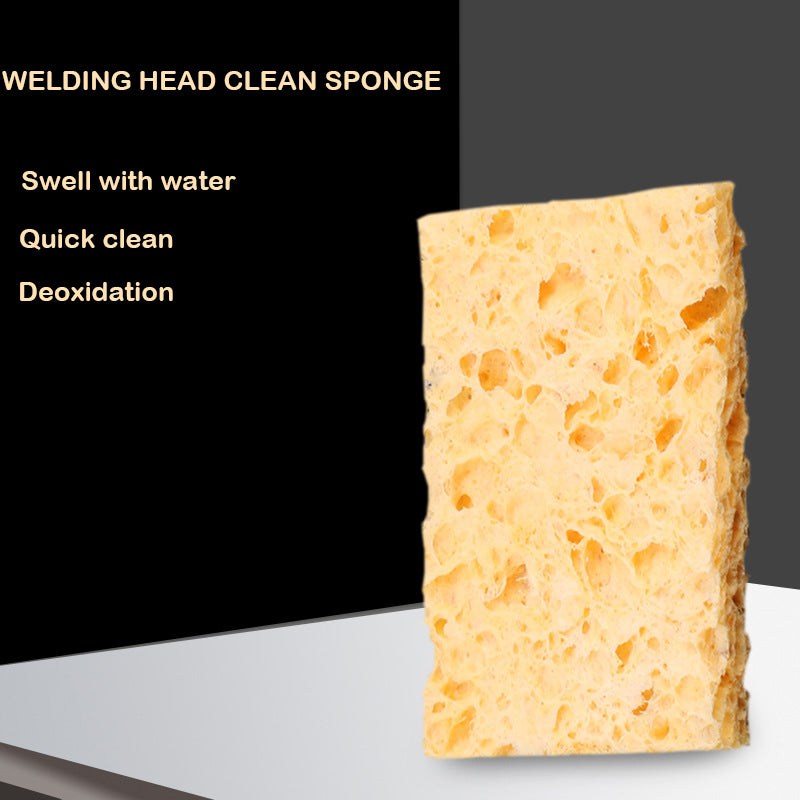 Yellow Cleaning Sponge Cleaner for Enduring Electric Welding Soldering Iron