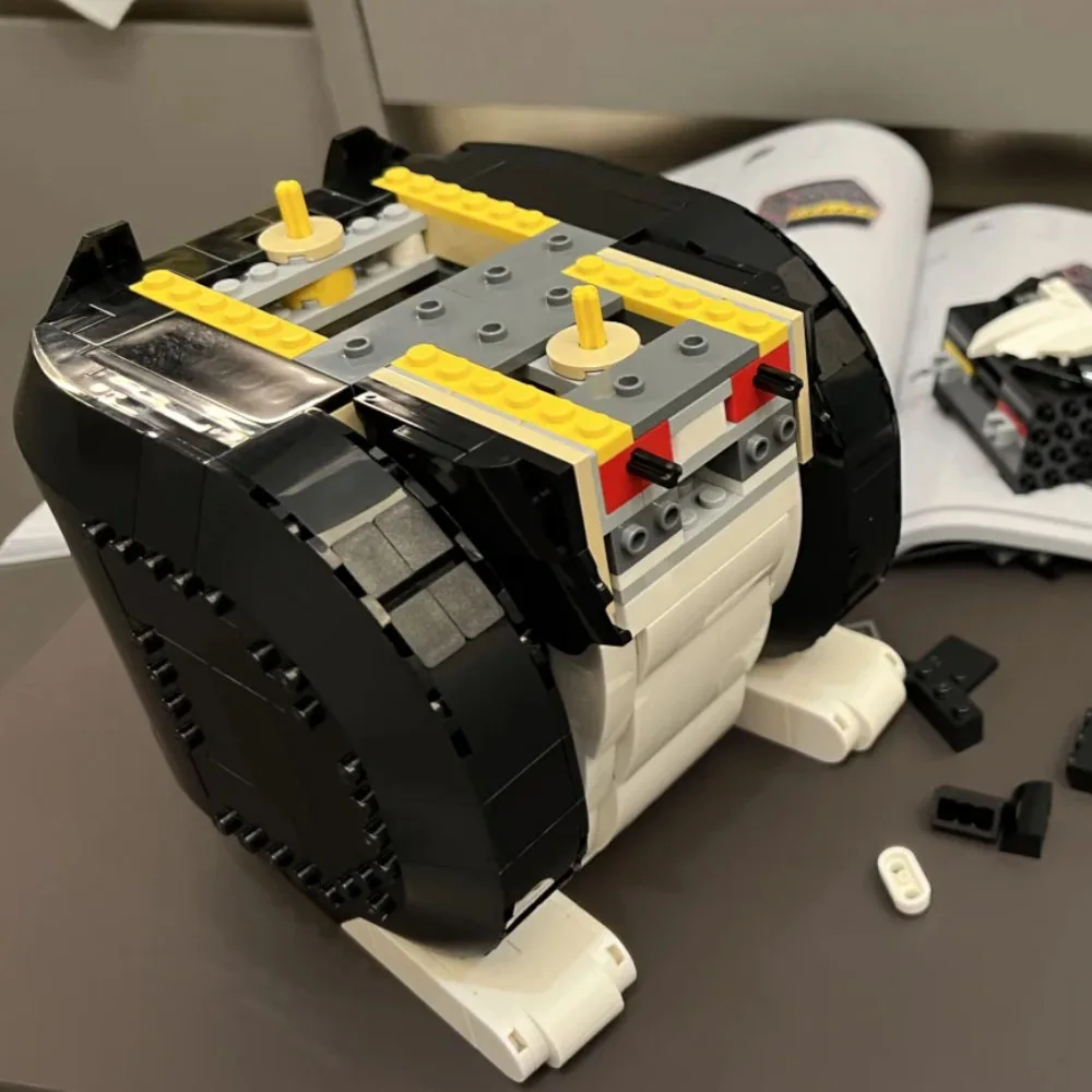 1710Pcs MOC New 21349 Tuxedo Cat Building Blocks