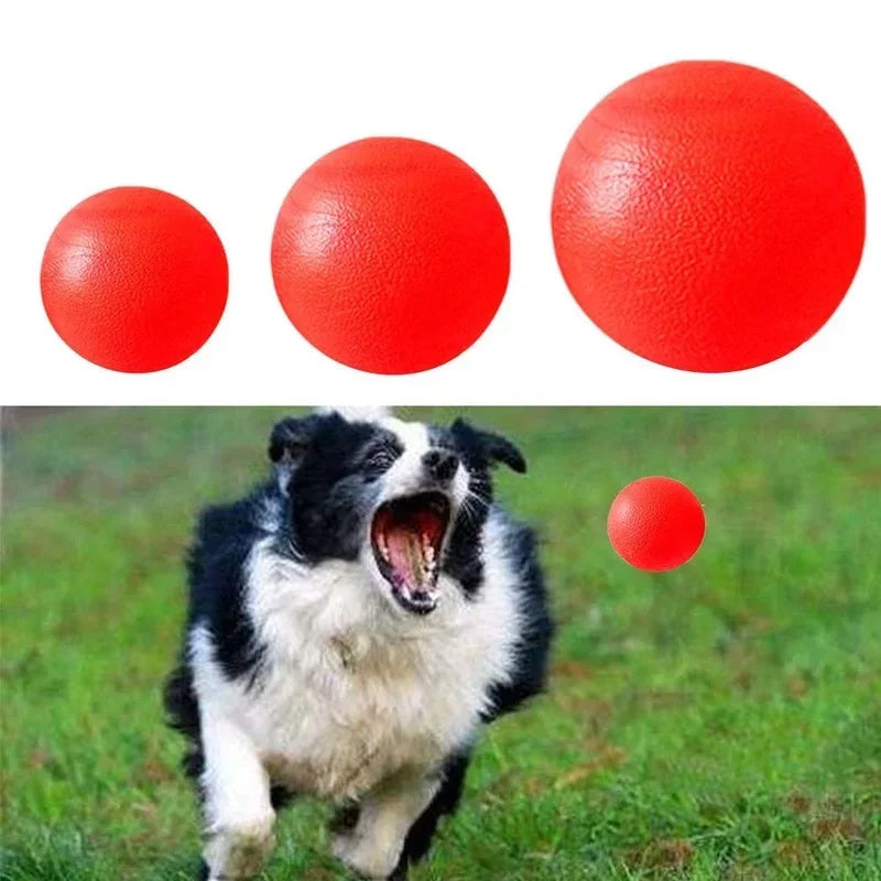 Rubber Ball Pet Dog Toy Training Chew Play Fetch Bite Toys Dog