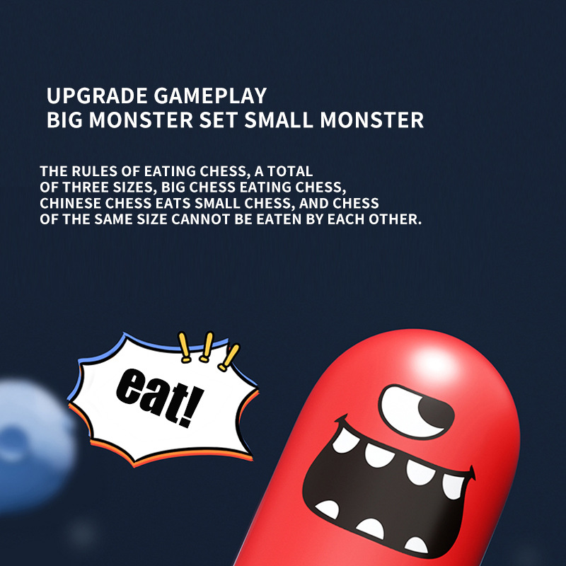 Tic Tac Toe Big Eat Small CartoonThinking Training Board Game