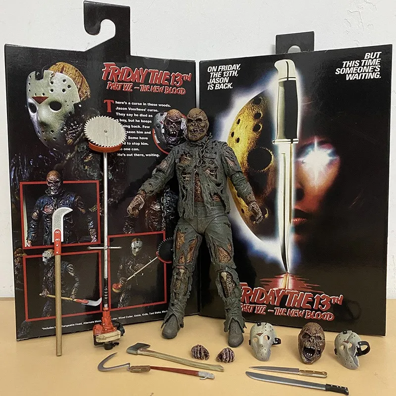 NECA Friday The 13th Figure Toys Freddy Jason  Action Figure
